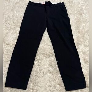 J. CREW Women's Black Midrise Stretch City Fit Crop Pant Sz. 6x25